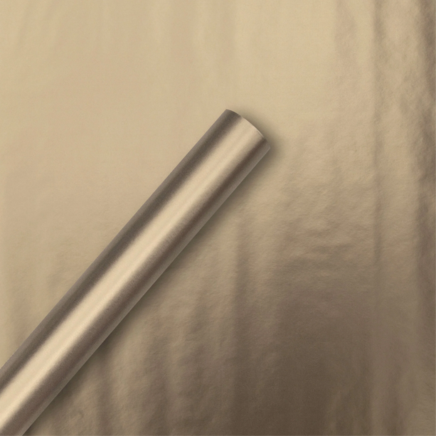 Covering - Matte Gold Gift Wrapping Paper Roll - (Florio)